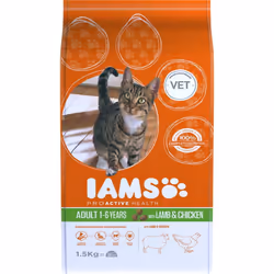 IAMS Vitality Adult Cat with Lamb 10kg