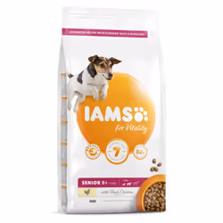Iams Vitality Senior Small & Medium Dog Food With Fresh Chicken 2kg