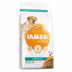 Iams Vitality Light In Fat Dog Food With Fresh Chicken 2kg