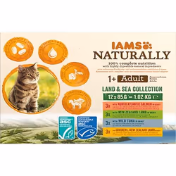 IAMS 161792, Adult, Any breed, Salmon, 85 g