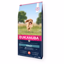 Eukanuba Adult Large Breed Salmon & Barley, Adult, Medium (11 - 25kg), X-Small (< 4kg), Salmon, 12 kg