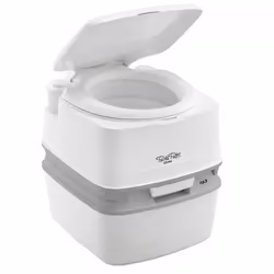 Thetford Porta Potti Qube 165, Elongated, Floor, 21 L, 15 L, Ivory, White, 383 mm