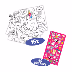 SES Creative Unicorn colouring book