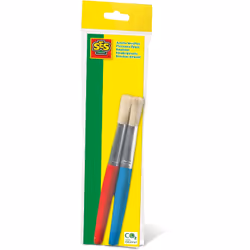 SES Creative Jumbo brushes 2 pieces, Kids'paint brush set
