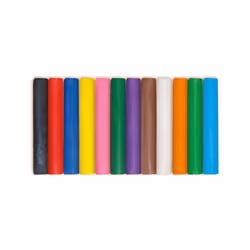SES Creative Infinity modeling clay - 12 pack (180gr) - Does not dry out, Age 3+
