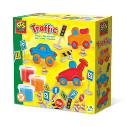 SES Creative Dough - Traffic - Fun activity for parents of young children, Age 3+