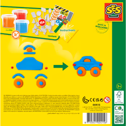SES Creative Dough - Traffic - Fun activity for parents of young children, Age 3+