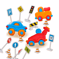 SES Creative Dough - Traffic - Fun activity for parents of young children, Age 3+ - Additional view 4