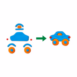 SES Creative Dough - Traffic - Fun activity for parents of young children, Age 3+ - Additional view 6