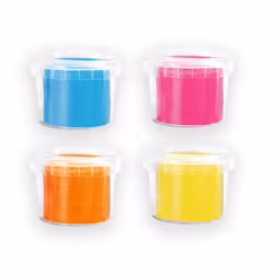 SES Creative Feel good dough - Happy (4x90gr) - This line enables the very young children, Age 1+