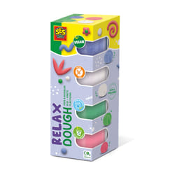 SES Creative Feel good dough - Relax (4x90gr) -This line enables the very young children, Age 1+