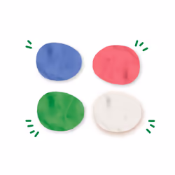 SES Creative Feel good dough - Relax (4x90gr) -This line enables the very young children, Age 1+ - Additional view 4