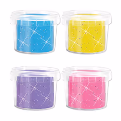 SES Creative Feel good dough - Sparkle (4x90gr)