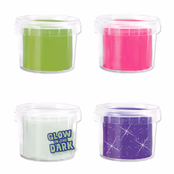 SES Creative Feel good dough - Glow (4x90gr)