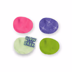 SES Creative Feel good dough - Glow (4x90gr)