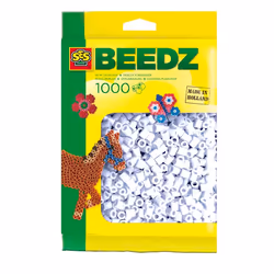 SES Creative Beedz Iron on beads 1000 white, Fuse bead, 1000 pc(s), White, Boy/Girl, 5 yr(s), 12 yr(s)