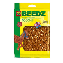 SES Creative Beedz Iron on beads 1000 brown