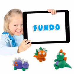 SES Creative FunDo dough - Dinos (3x90gr-1x40gr) - Additional view 5