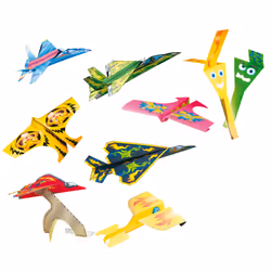 SES Creative Airplane folding