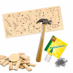 SES Creative Woodwork set - Dinosaurs