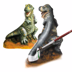 SES Creative Casting and painting - T-rex