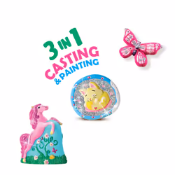 SES Creative Casting and painting - 3 in 1