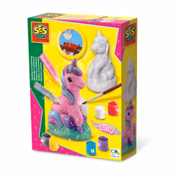SES Creative Casting and painting - Unicorn, Children's casting/painting kit, 5 yr(s), Multicolour