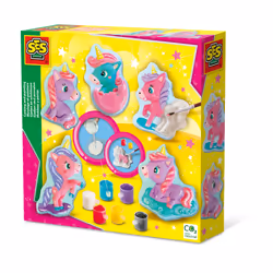 SES Creative Casting and painting - Baby unicorns, Children's casting/painting kit, 5 yr(s), Multicolour