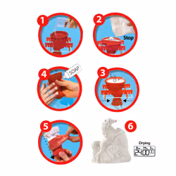 SES Creative Casting and painting - 3 horses - Additional view 7