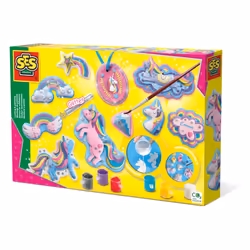 SES Creative Casting and painting - Unicorns, Children's casting/painting kit, 5 yr(s), Multicolour