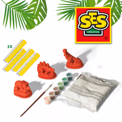 SES Creative Casting and painting - Dinosaurs
