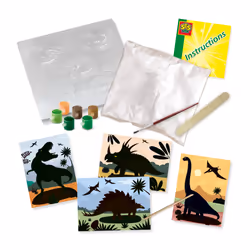 SES Creative Dinosaurs 2 in 1 - Casting and painting and scratch - Additional view 2