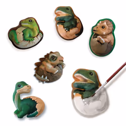 SES Creative Casting and painting - Dino eggs