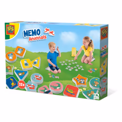 SES Creative Memo animals, Card Game, Matching, 3 yr(s)
