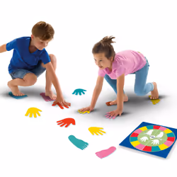 SES Creative Hands and feet twist - 32 Hands and feet, Can be played everywhere, Make your own rules and playfield, Foam is friendly to (bare) feet, Can be easily rinsed with water, Age 3+ - Additional view 4