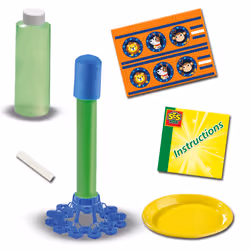 SES Creative Bubble rocket - Lots of bubbles, Super strong soap solution, Suitable for all bubble products, Easily washable, Age 3+