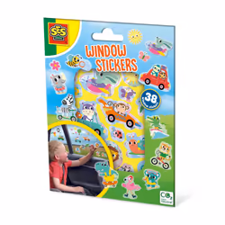 SES Creative Window stickers, Multicolour, Animal pattern, Removable, Window, Boy/Girl, Child