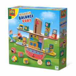 SES Creative Wooden balance boat, Balance game, 3 yr(s)