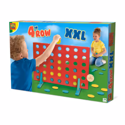 SES Creative Wooden four in row XXL, Board game, Fine motor skill (dexterity), 5 yr(s)