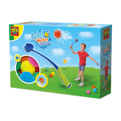SES Creative 02318 Splash Water Launcher - Outdoor Play Toy for Kids Aged 3+ - Throw Reusable Water Balloons up to 25 Metres - Fun Water Blaster for Summer Games - Perfect for Garden Play