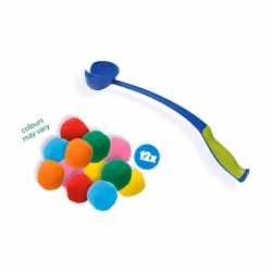 SES Creative 02318 Splash Water Launcher - Outdoor Play Toy for Kids Aged 3+ - Throw Reusable Water Balloons up to 25 Metres - Fun Water Blaster for Summer Games - Perfect for Garden Play