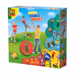 SES Creative 02343 Animal Dance Moves - Creative Play Kit for Kids Aged 3+ - Fun Movement Game -Create Your Own Dance Moves - ...