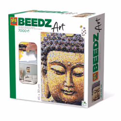 SES Creative Beedz art - Buddha 7000, 7000 pc(s), 12 yr(s), Boy/Girl, 300 mm, 455 mm, Not for children under 36 months