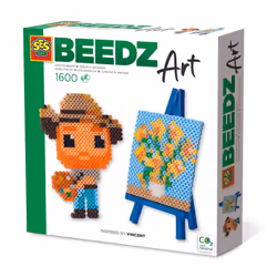SES Creative Beedz art - Mini artist Vincent, 12 yr(s), Boy/Girl, Child, Multicolour, 1600 pc(s), Not for children under 36 m ...