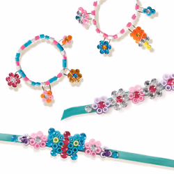 SES Creative Beedz Iron on beads - Diamond jewellery - 1200 Iron on beads, High quality, Bright colours, Age 5+ - Additional view 6