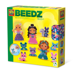 SES Creative Beedz Iron on beads - Princesses and animal friends