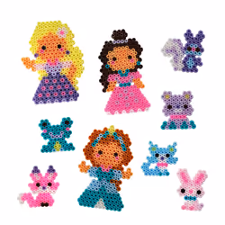 SES Creative Beedz Iron on beads - Princesses and animal friends