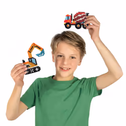 SES Creative Beedz Iron on beads - Constructions trucks - Additional view 5