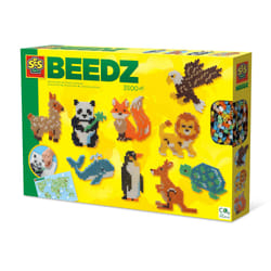 SES Creative Beedz Iron on beads - World animals
