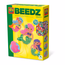 SES Creative Beedz Iron on beads - Mermaid, 1400 pc(s), 5 yr(s), Girl, Preschool, Multicolour, 1400 pc(s)